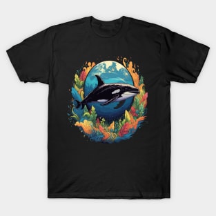 Whale Earth Day T-Shirt